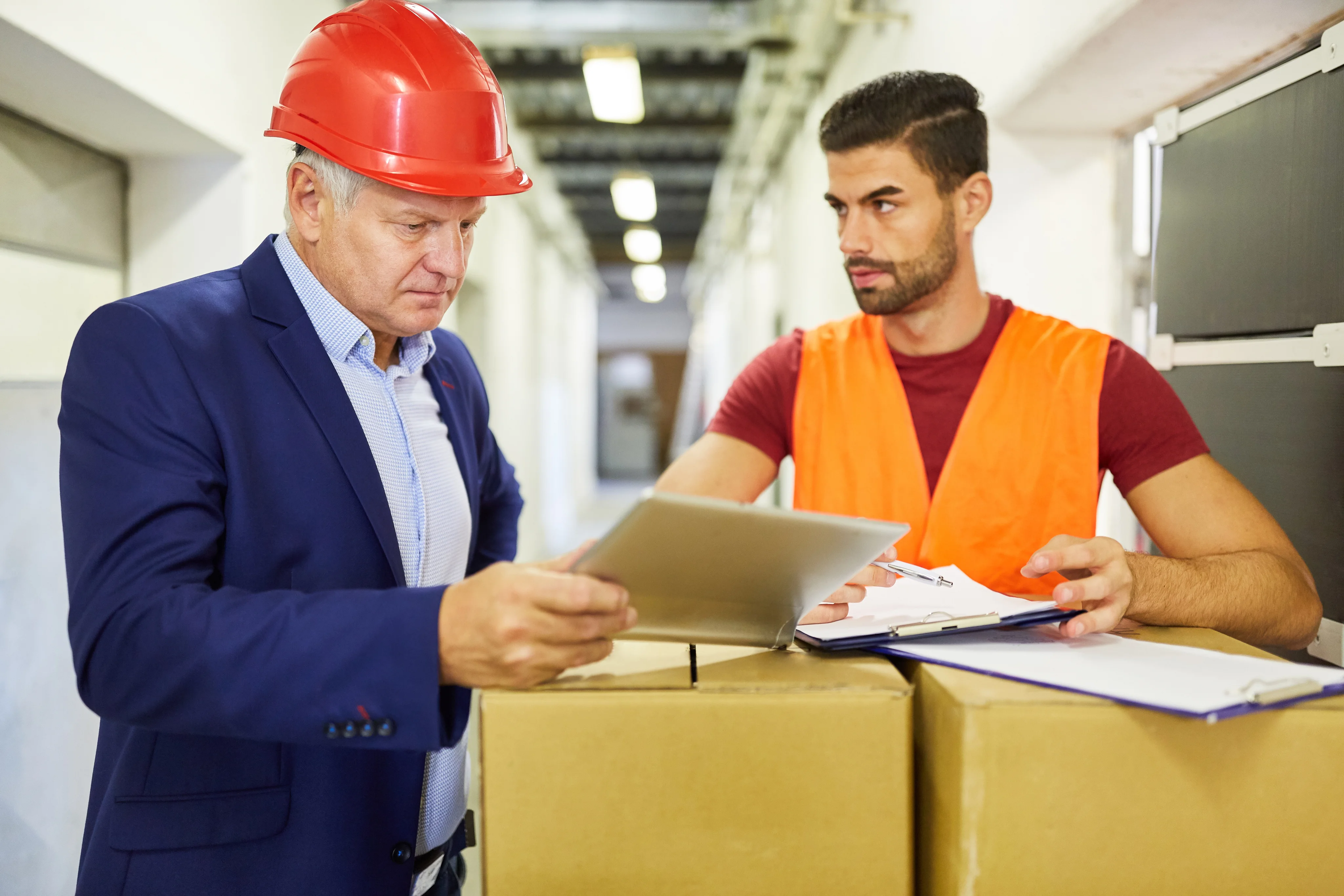 examiner l'inventaire des boîtes commandées